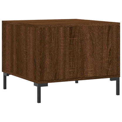 Tables basses 2 pcs chêne marron 50x50x40 cm bois d’ingénierie - Tables basses