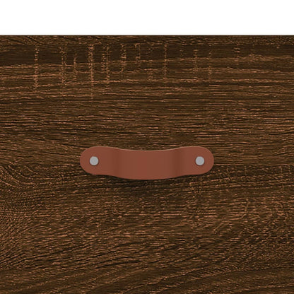 Tables basses 2 pcs chêne marron 50x50x40 cm bois d’ingénierie - Tables basses