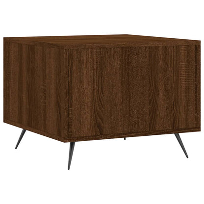 Tables basses 2 pcs chêne marron 50x50x40 cm bois d’ingénierie - Tables basses