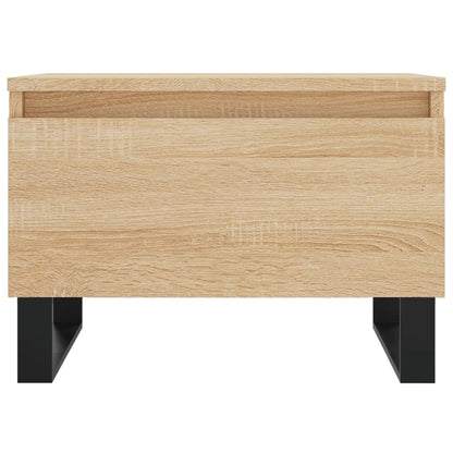 Tables basses 2 pcs chêne sonoma 50x46x35 cm bois d’ingénierie - Tables basses