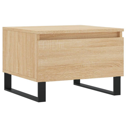 Tables basses 2 pcs chêne sonoma 50x46x35 cm bois d’ingénierie - Tables basses