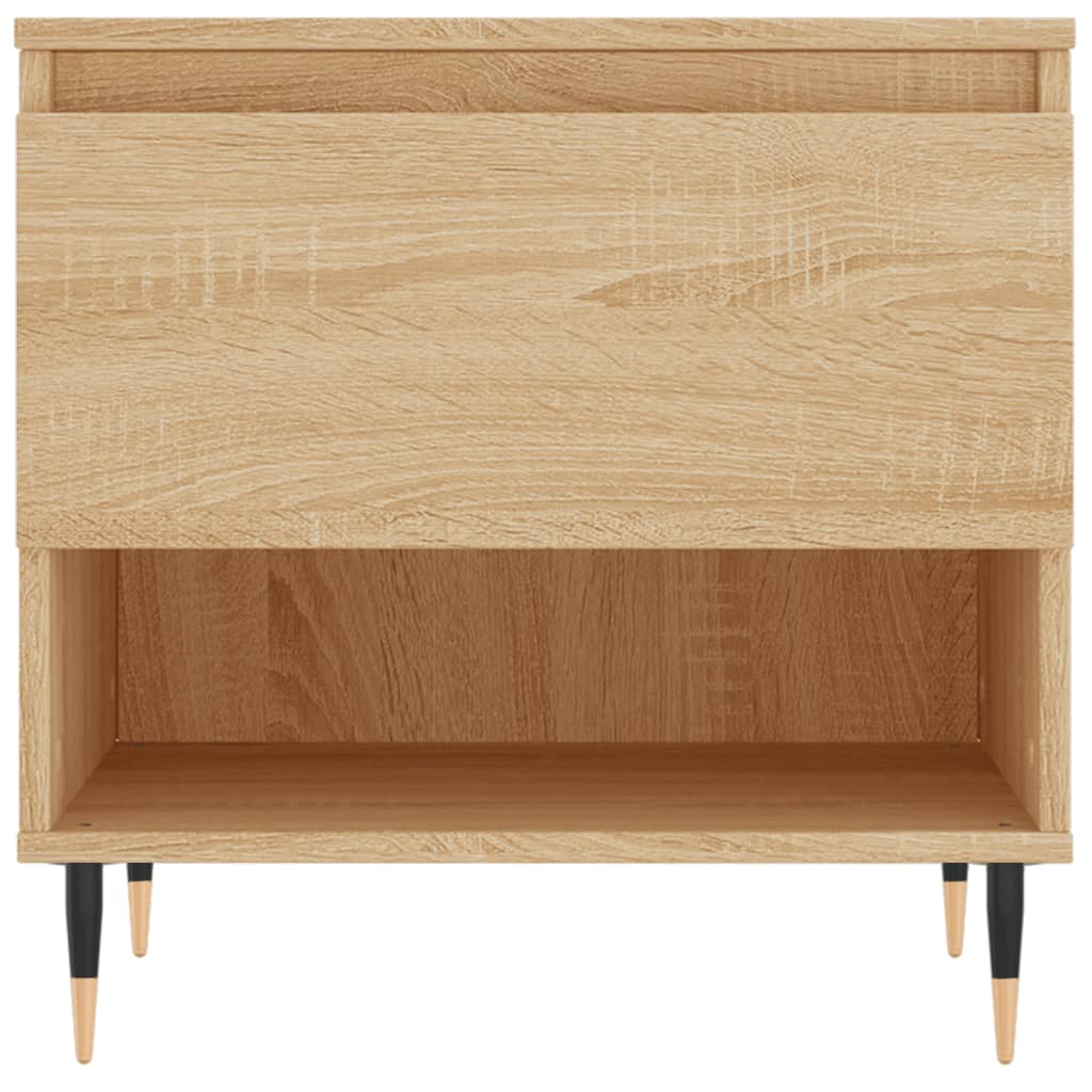 Tables basses 2 pcs chêne sonoma 50x46x50 cm bois d’ingénierie - Tables basses