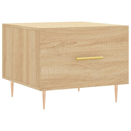 Tables basses 2 pcs chêne sonoma 50x50x40 cm bois d’ingénierie - Tables basses