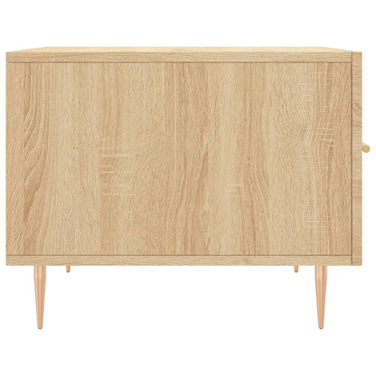 Tables basses 2 pcs chêne sonoma 50x50x40 cm bois d’ingénierie - Tables basses