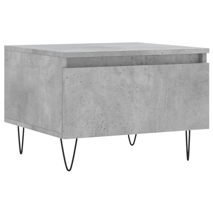 Tables basses 2 pcs gris béton 50x46x35 cm bois d’ingénierie - Tables basses