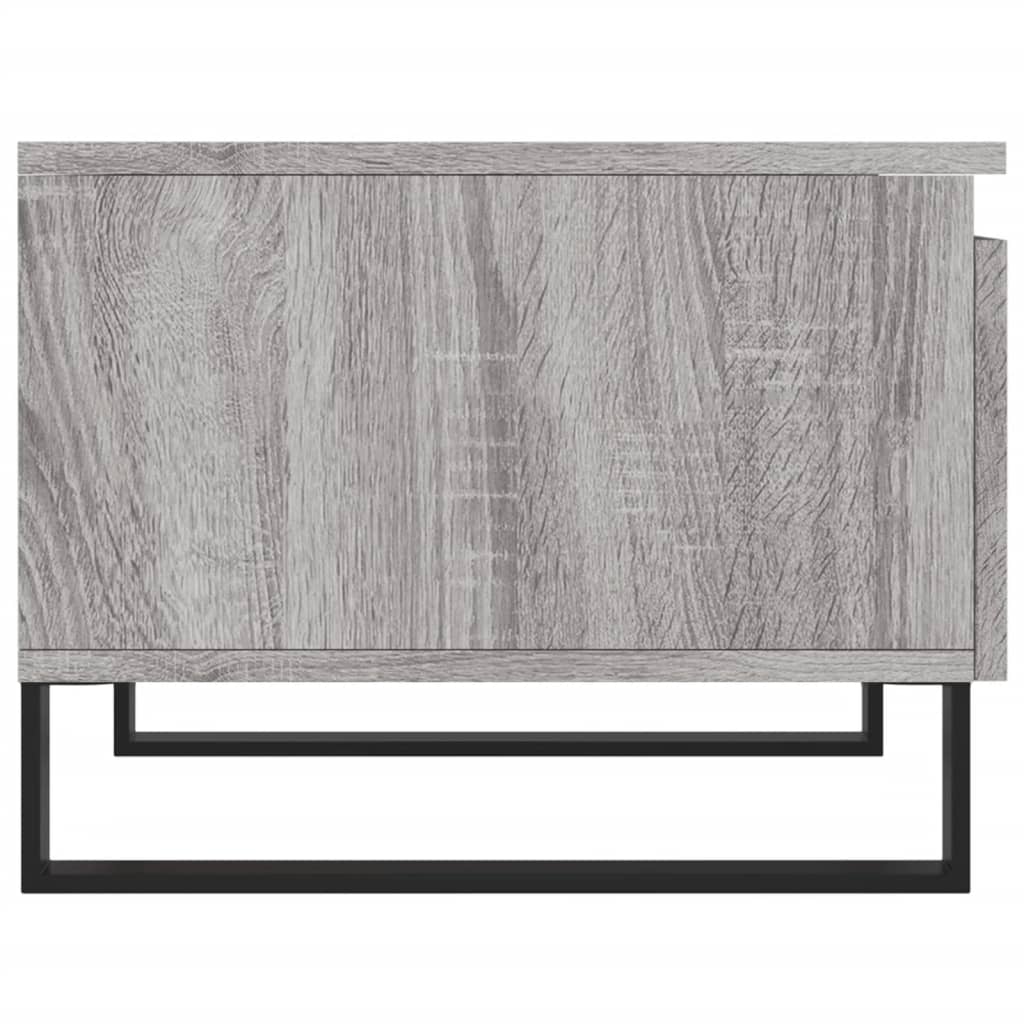 Tables basses 2 pcs sonoma gris 50x46x35 cm bois d’ingénierie - Tables basses