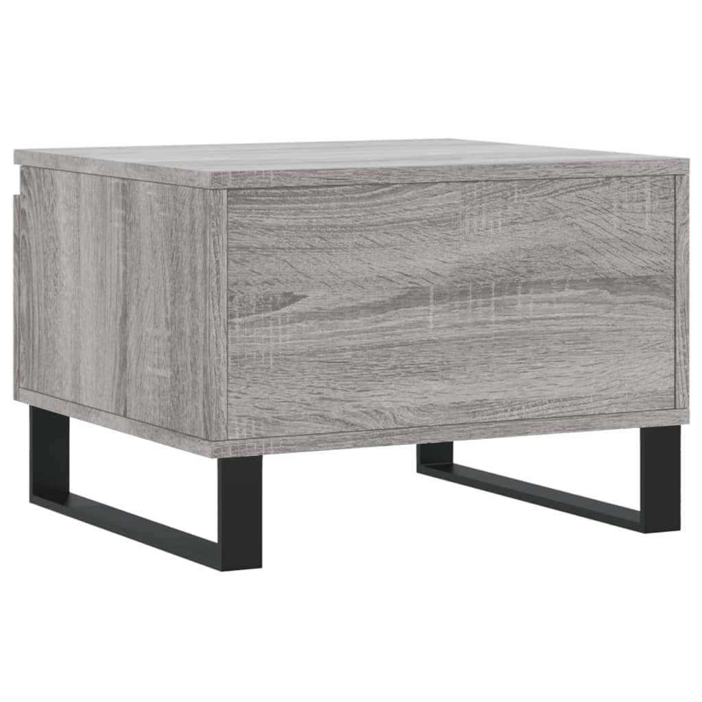 Tables basses 2 pcs sonoma gris 50x46x35 cm bois d’ingénierie - Tables basses