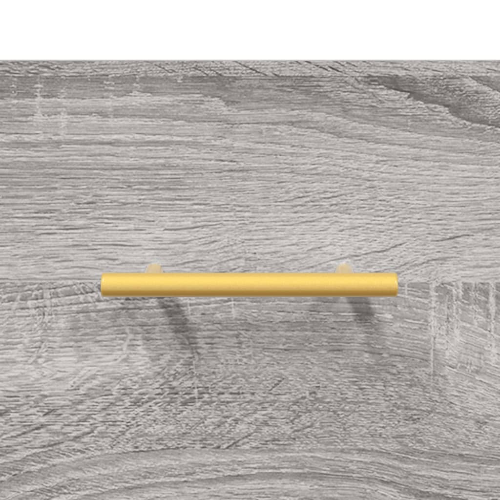 Tables basses 2 pcs sonoma gris 50x50x40 cm bois d’ingénierie - Tables basses