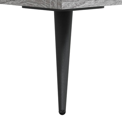 Tables basses 2 pcs sonoma gris 50x50x40 cm bois d’ingénierie - Tables basses