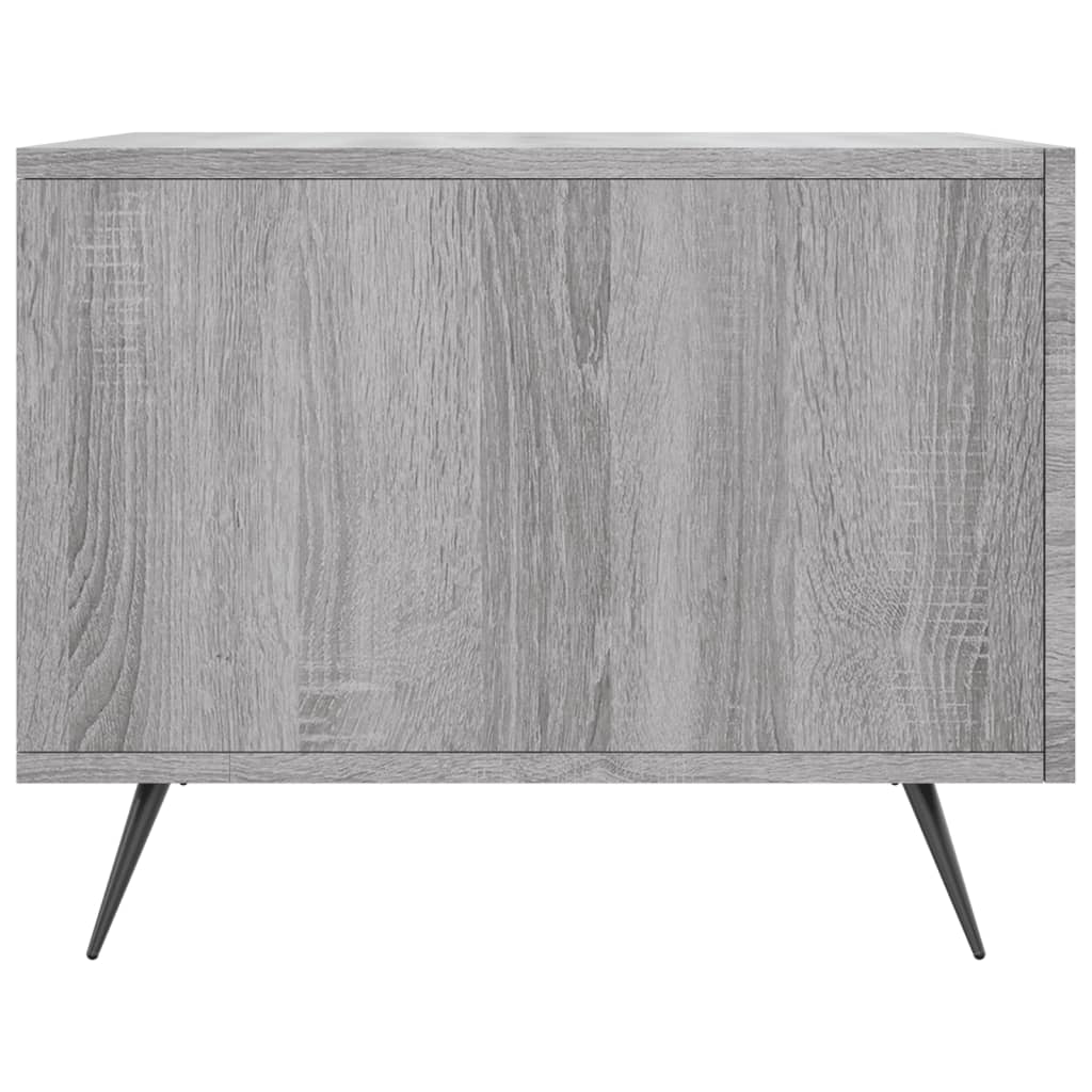 Tables basses 2 pcs sonoma gris 50x50x40 cm bois d’ingénierie - Tables basses