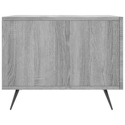Tables basses 2 pcs sonoma gris 50x50x40 cm bois d’ingénierie - Tables basses