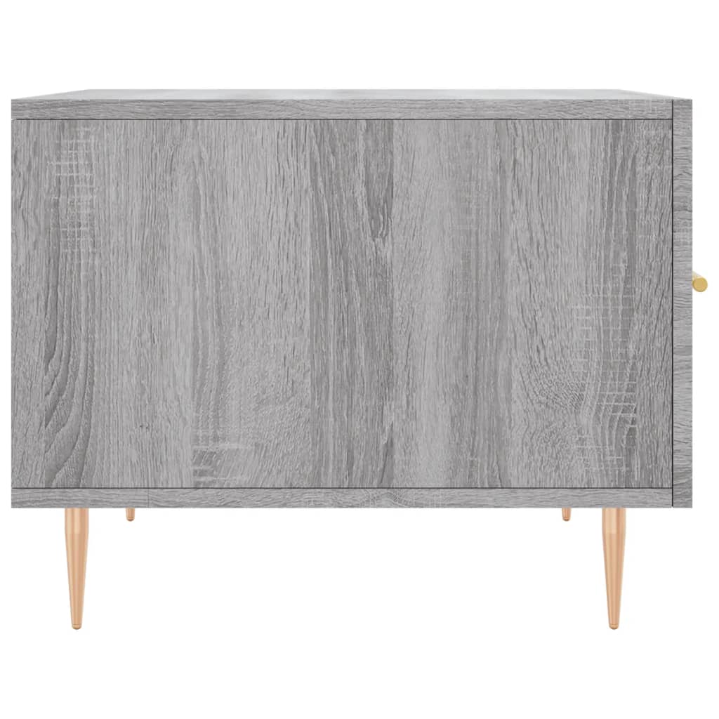 Tables basses 2 pcs sonoma gris 50x50x40 cm bois d’ingénierie - Tables basses