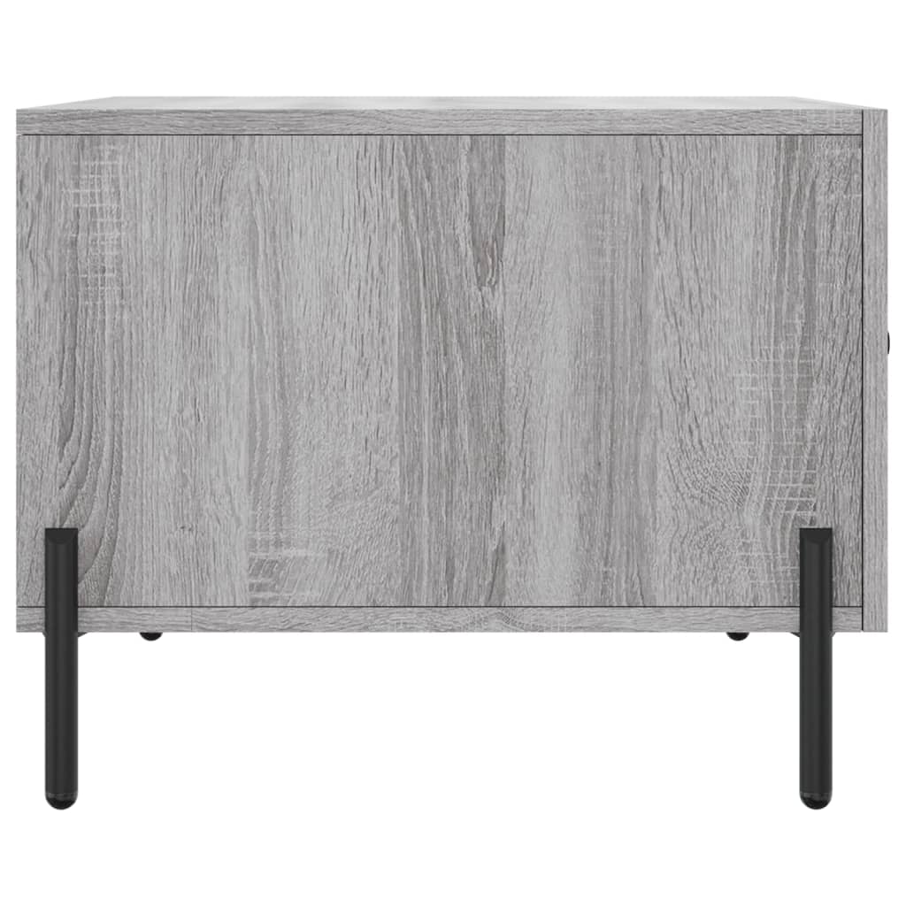 Tables basses 2 pcs sonoma gris 50x50x40 cm bois d’ingénierie - Tables basses
