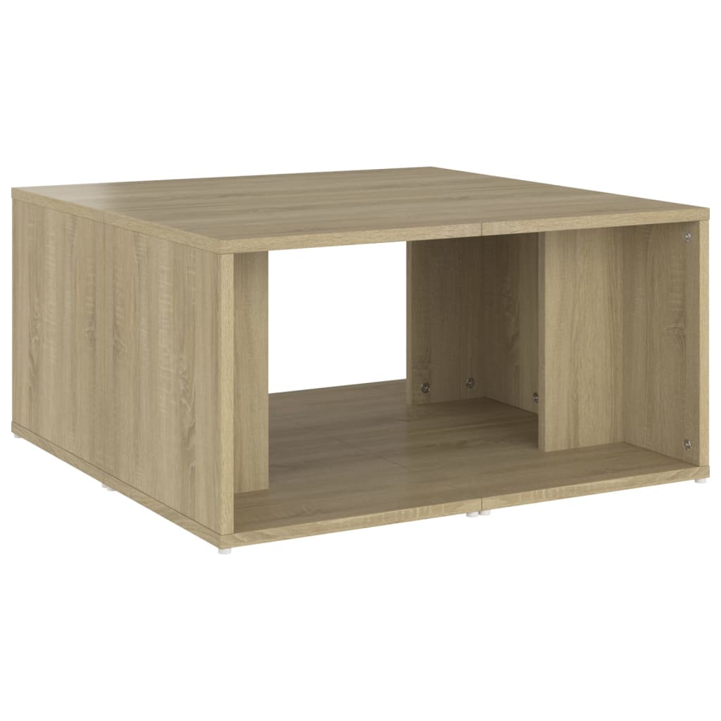 Tables basses 4 pcs chêne Sonoma 33x33x33 cm bois d’ingénierie - Tables basses