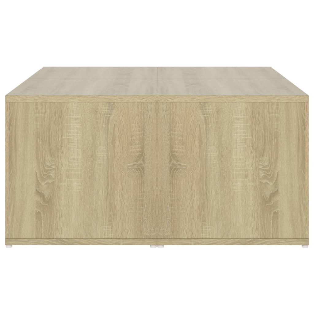 Tables basses 4 pcs chêne Sonoma 33x33x33 cm bois d’ingénierie - Tables basses