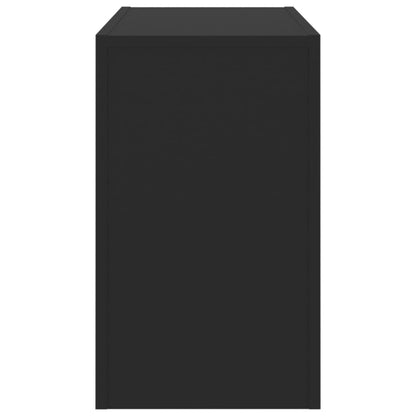 Tables basses gigognes 3 pcs noir bois d’ingénierie - Tables basses