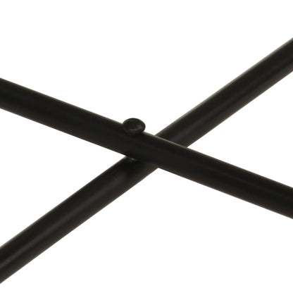 Tables basses lot de 2 laiton et noir métal - Tables basses