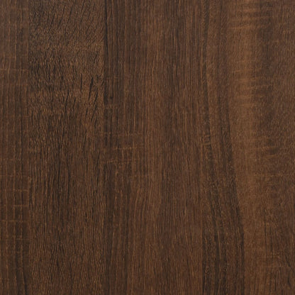 Tables d’appoint 2 pcs Chêne marron Bois d’ingénierie - Tables basses