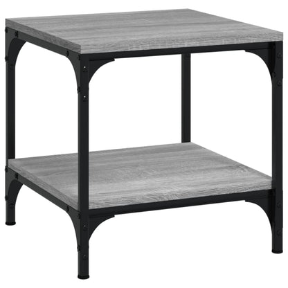 Tables d’appoint 2pcs Sonoma gris 40x40x40 cm Bois d’ingénierie - Tables basses