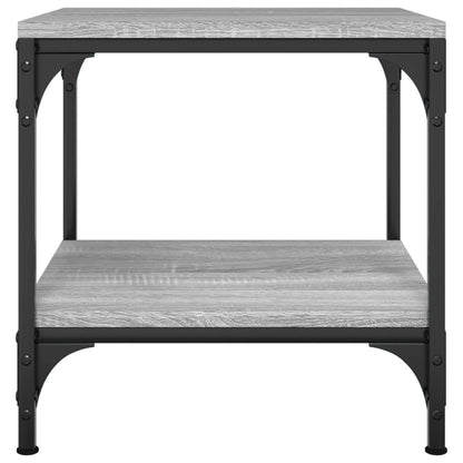 Tables d’appoint 2pcs Sonoma gris 40x40x40 cm Bois d’ingénierie - Tables basses