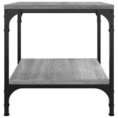 Tables d’appoint 2pcs Sonoma gris 40x40x40 cm Bois d’ingénierie - Tables basses